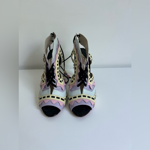 Sophia Webster Pastel Stilleto Sandals in EU 40 - Fits like US 9/9.5 - Picture 1 of 5